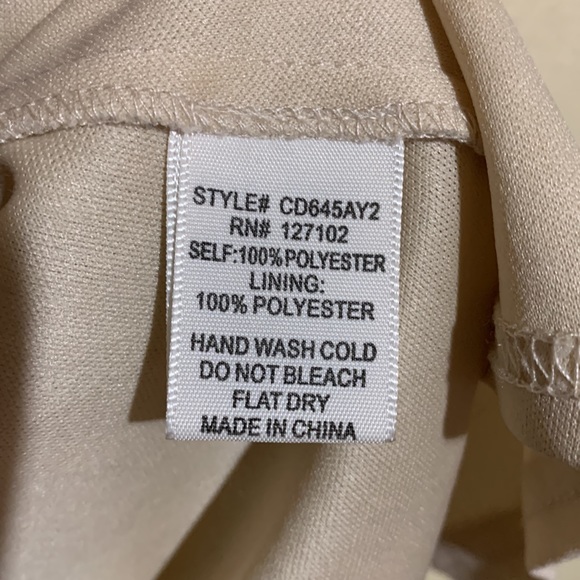 Bo Bel Dress Mini Size S Tiered Floral Pink Blue Gray Cream Long Tunic - Picture 9 of 15